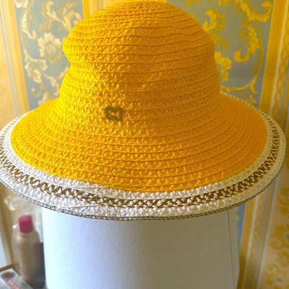 Eric javits straw hat - Picture 1 of 5